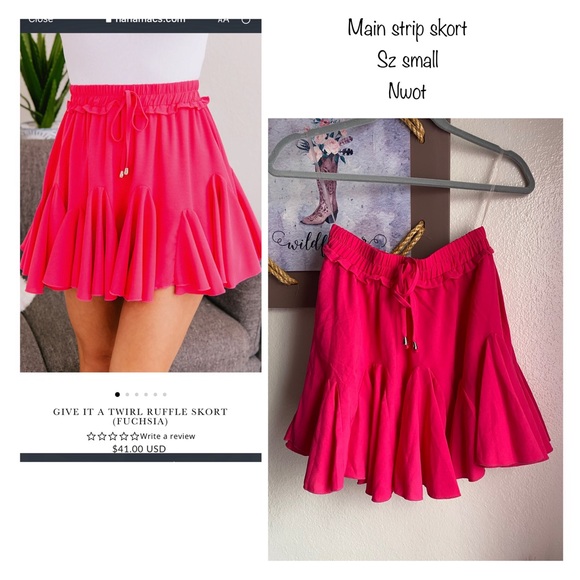 Twirly Ruffle Skort - Picture 2 of 3